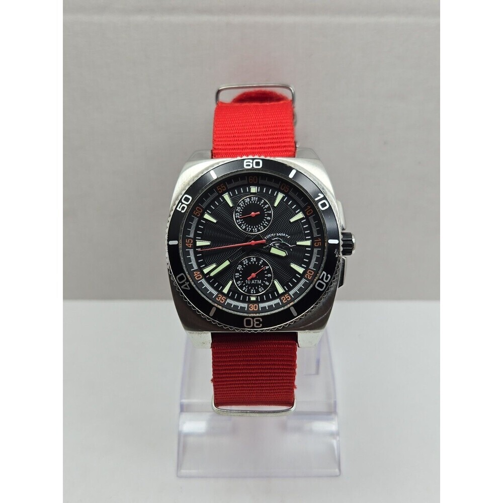 Tommy Bahama Relax Beach Cruiser RLX1060 Mens 10ATM Date Watch New Battery Sport